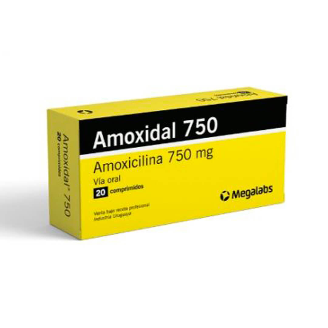 Amoxidal 750 x 20 Comp.