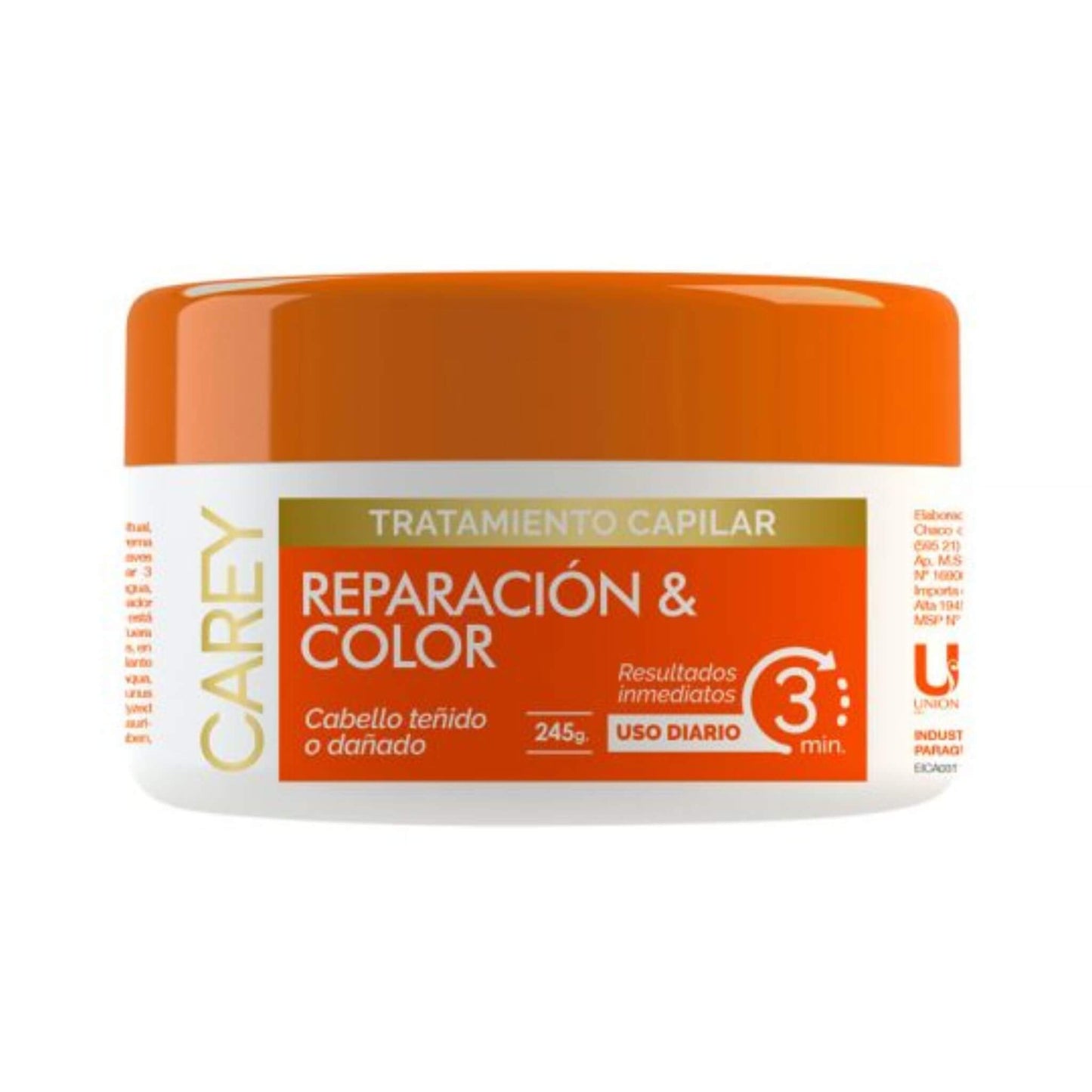 Carey Tratamiento Reparación Y Color 245 Gr