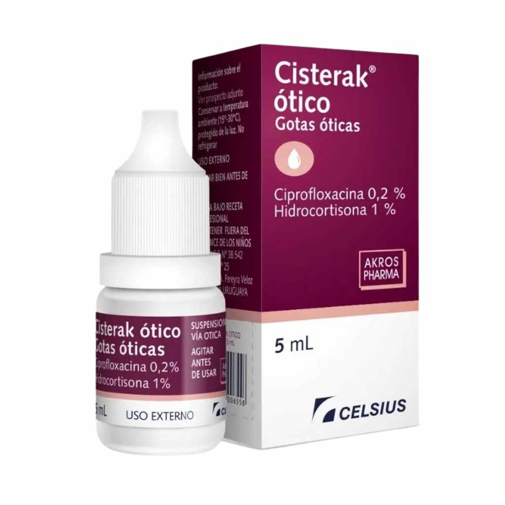 Cisterak Ótico Gotas 5 Ml