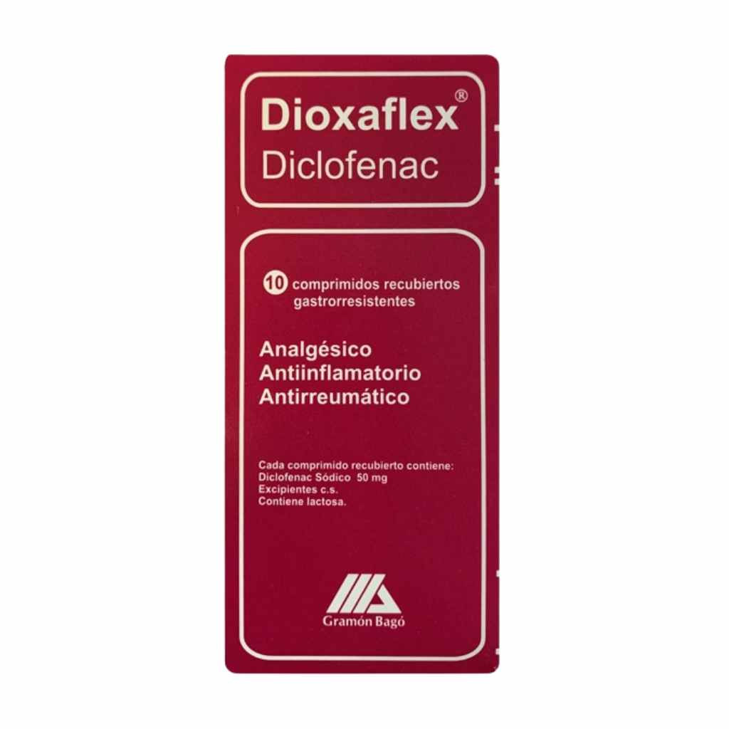 Dioxaflex 50 Mg x 10 Comp