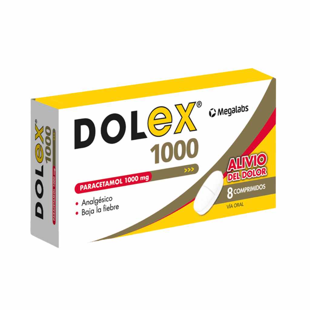 Dolex 1000 Mg x 8 Comp