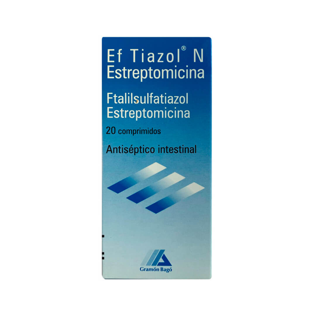 Ef Tiazol N Estreptomicina x 20 Comp.