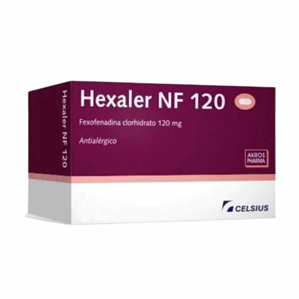 Hexaler NF 120 Mg x 10 Cáp