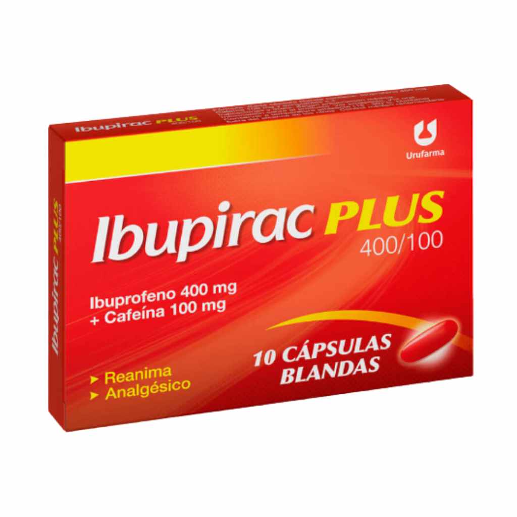 Ibupirac Plus 400/100 10 Cap Blandas