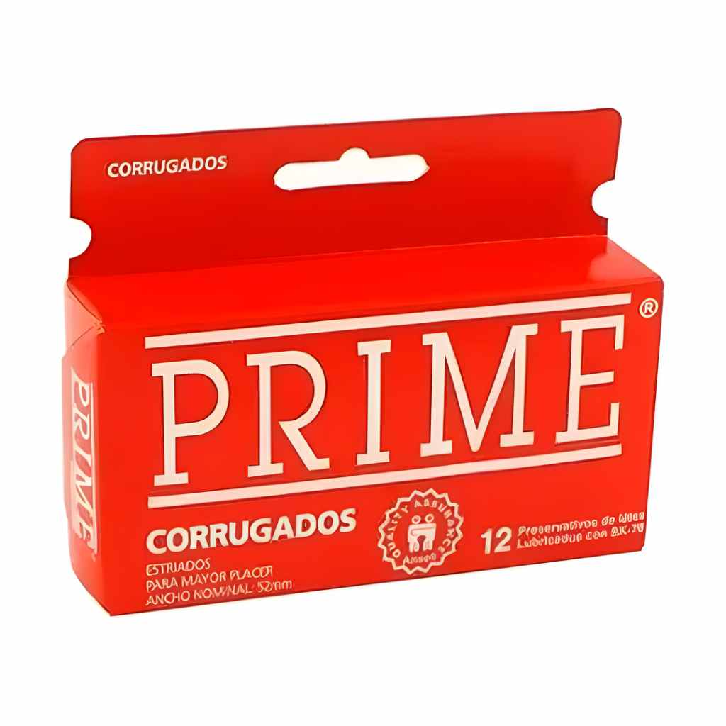 Prime Rojo Corrugados x 12 Unidades