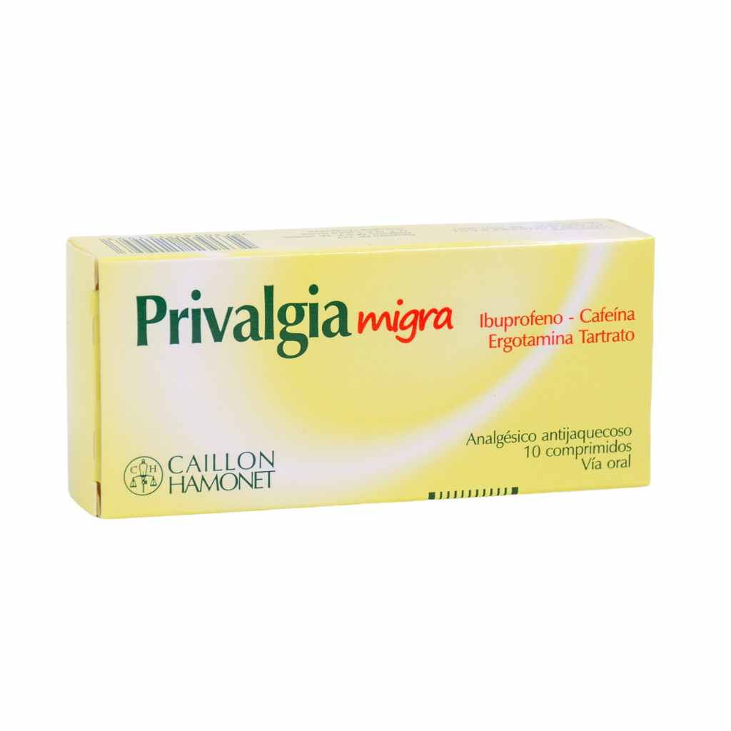 Privalgia Migra x 10 Comp