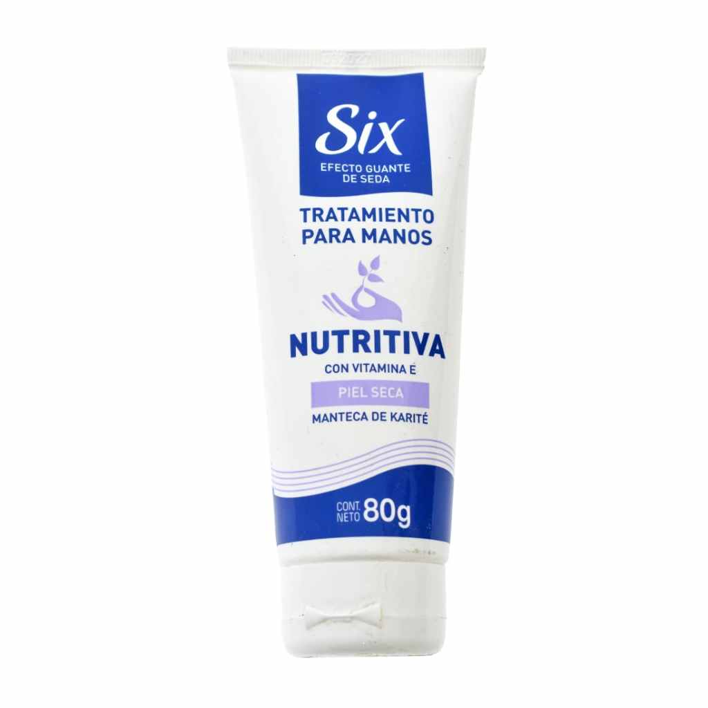 Six Crema De Manos Nutritiva 80 Gr