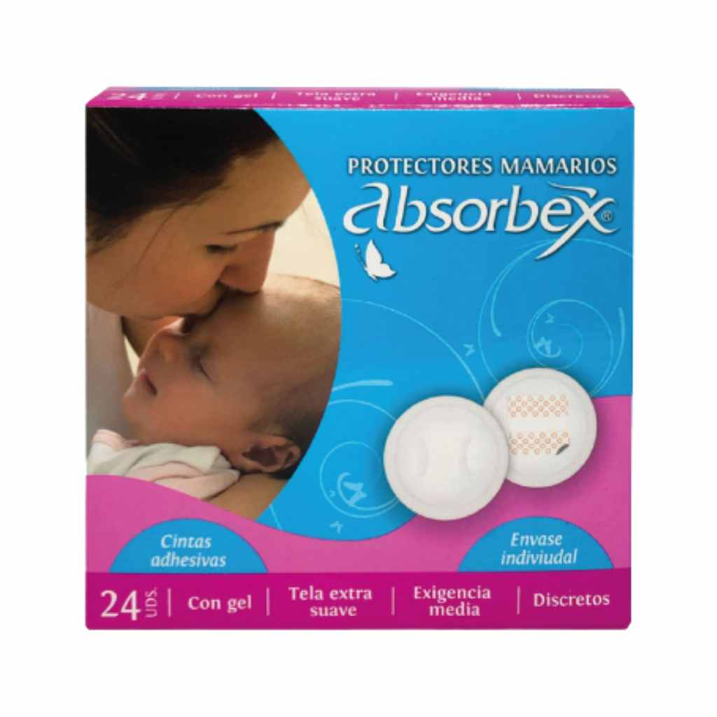 Absorbex Protectores Mamarios x 24 Unidades