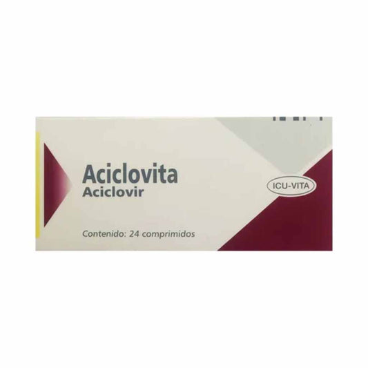Aciclovita 200 Mg x 24 Comp