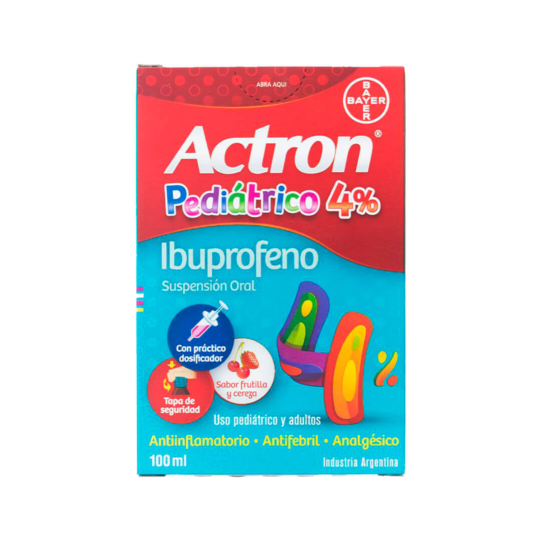 Actron Pediátrico 4% Suspensión 100 Ml