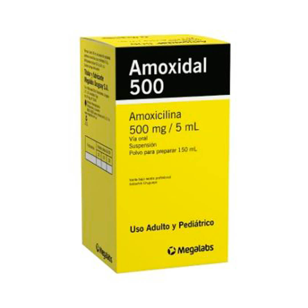 Amoxidal 500 Suspensión 150 Ml