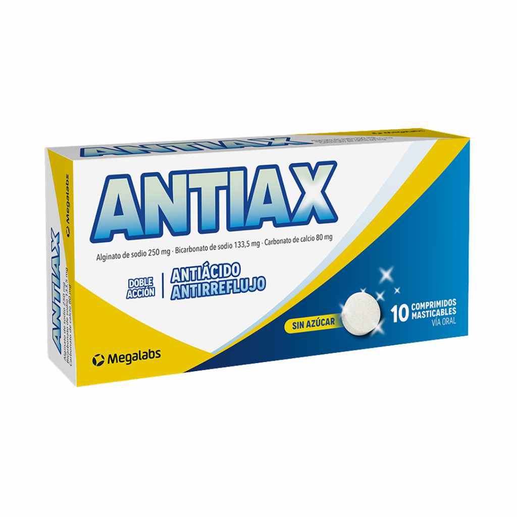 Antiax Masticable x 10 Comp