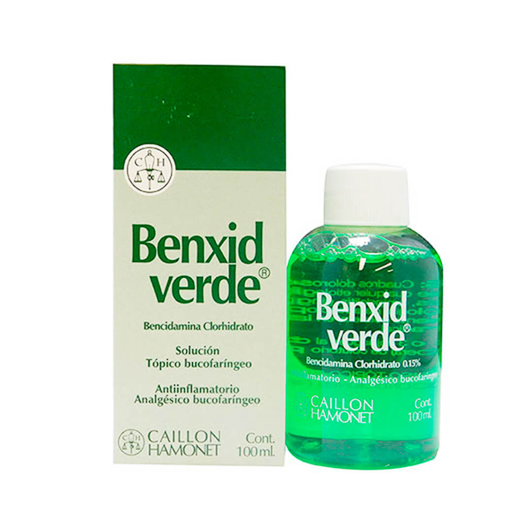 Benxid Verde Solución x 100 Ml