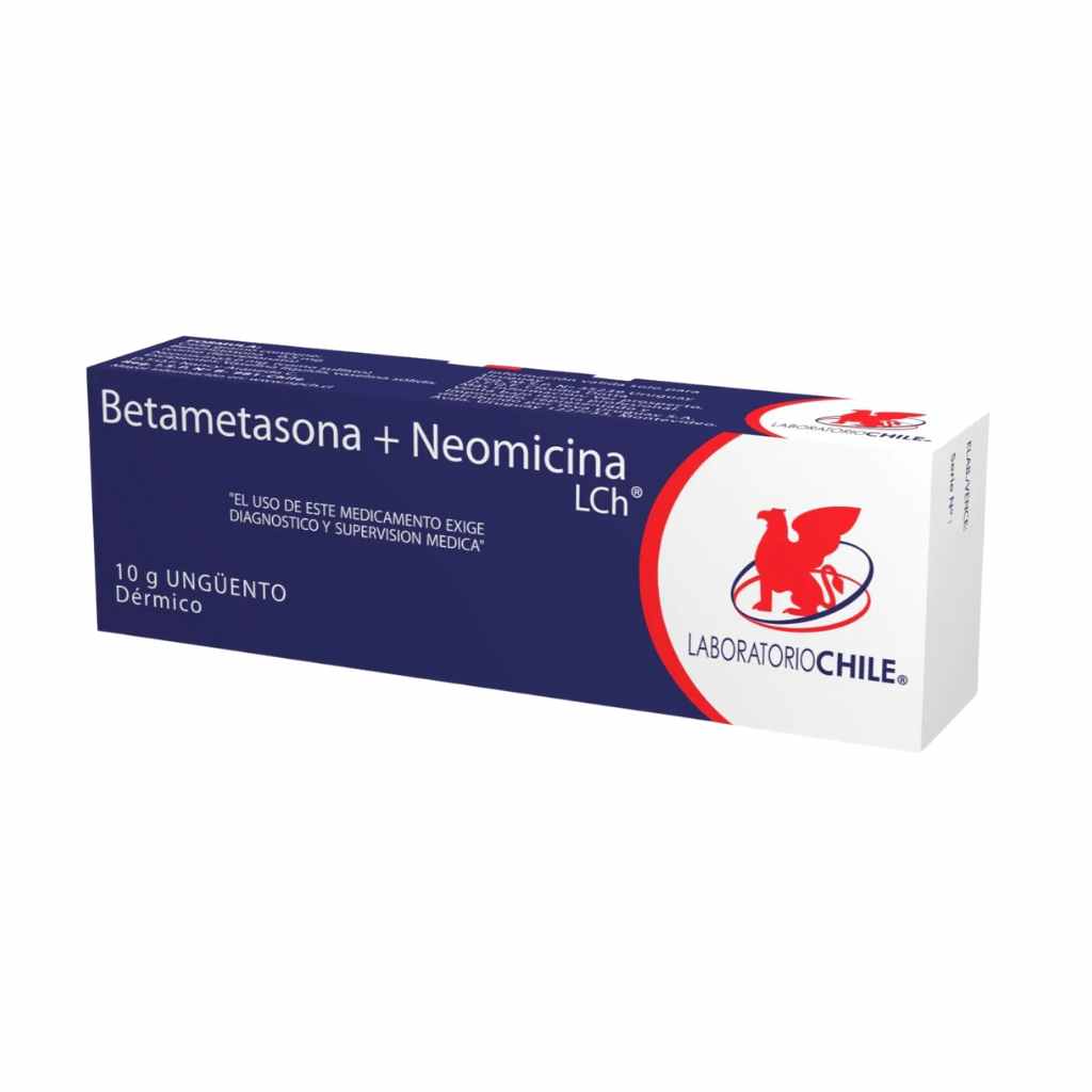 Betametasona+Neomicina Chile Ungüento 10 Gr