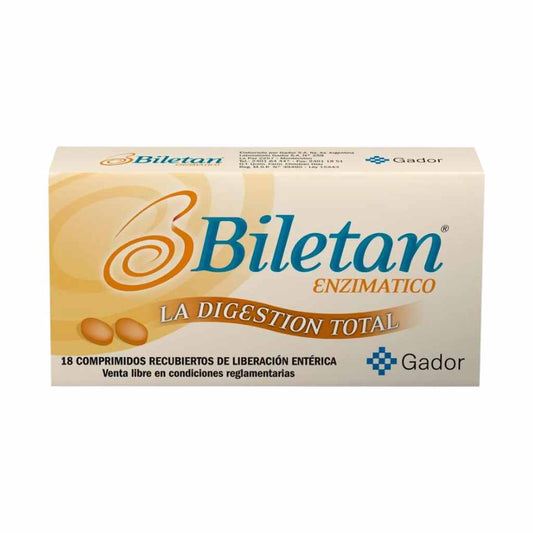 Biletan x 18 Comp
