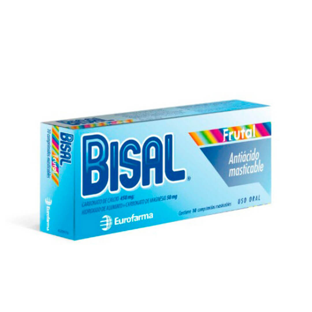 Bisal Frutal Masticable x 10 Comp.