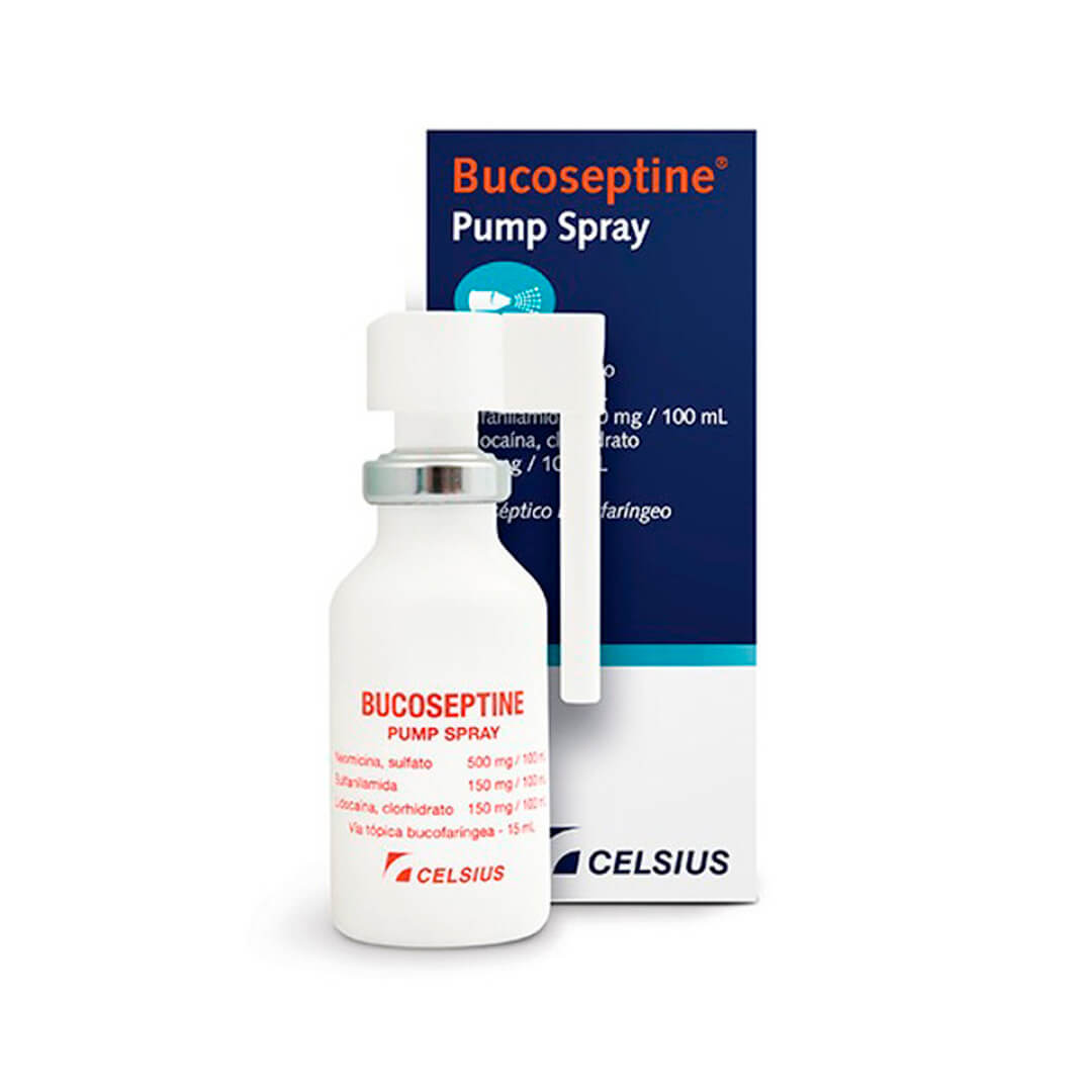 Bucoseptine Pump Spray x 15 Ml