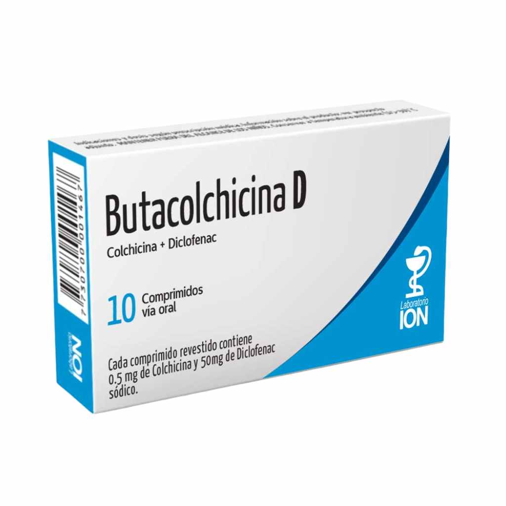 Butacolchicina D x 10 Comp