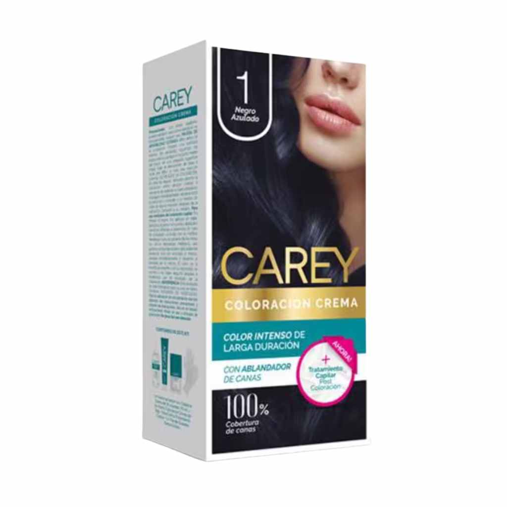 Carey Tinta Nro.1 Negro Azulado