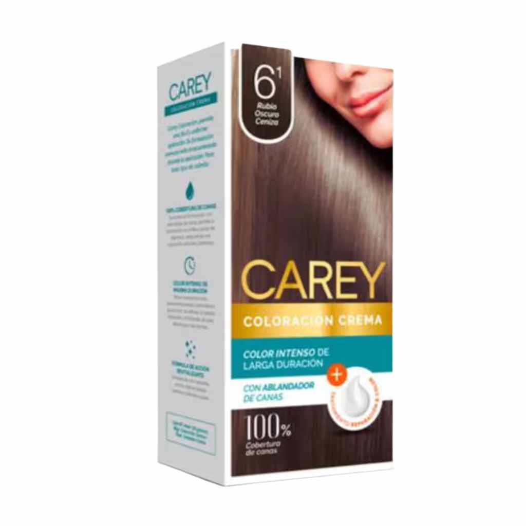 Carey Tinta Nro.6.1 Rubio Oscuro Ceniza