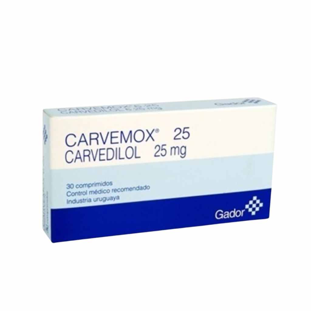 Carvemox 25 Mg x 30 Comp