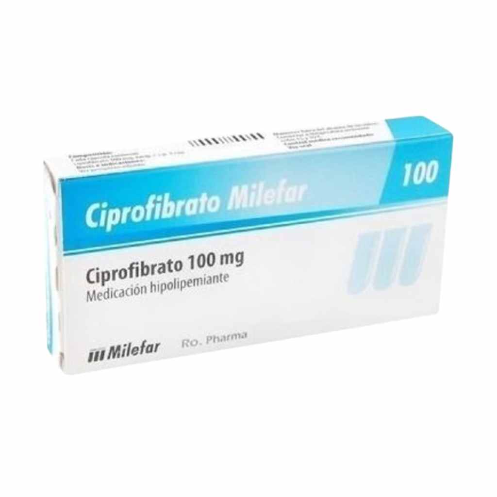 Ciprofibrato 100 Mg x 30 Cáp