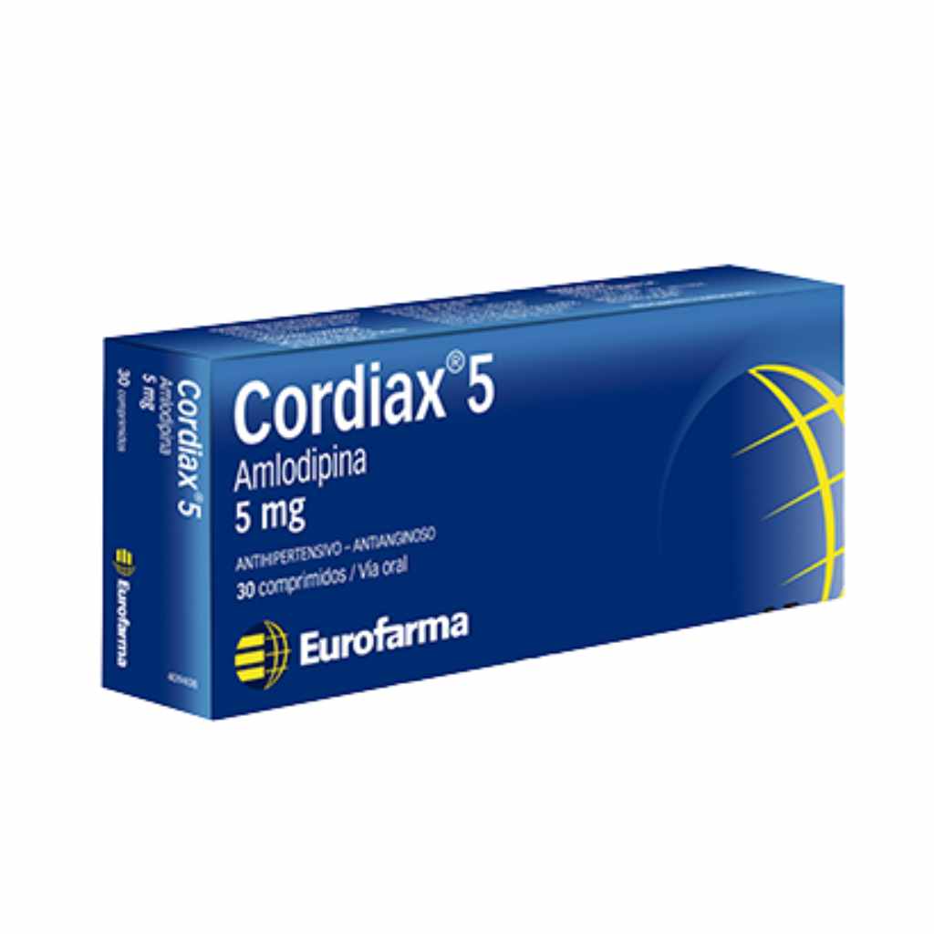 Cordiax 5 Mg X 30 Comp