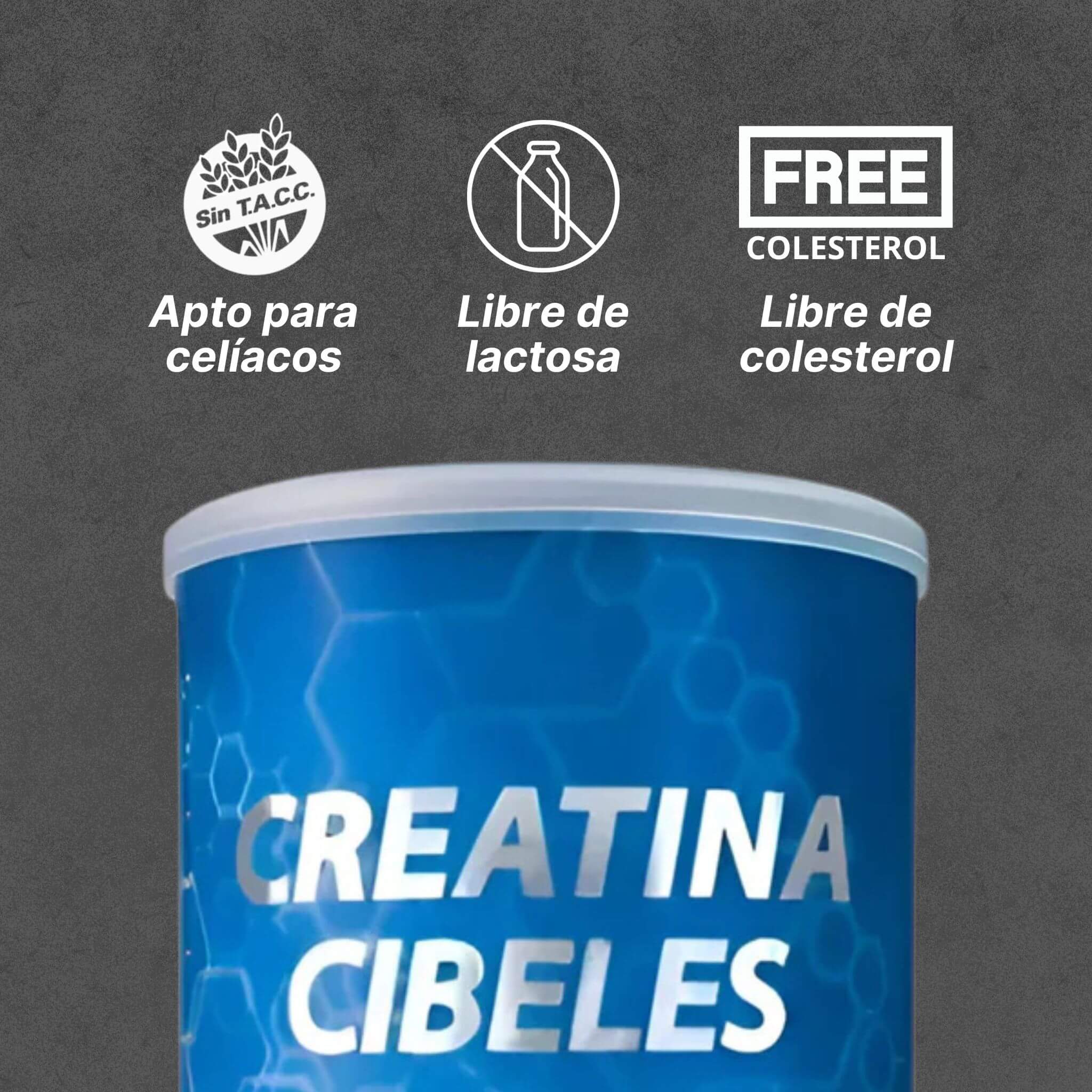 Creatina Monohidratada Cibeles 350 Gr