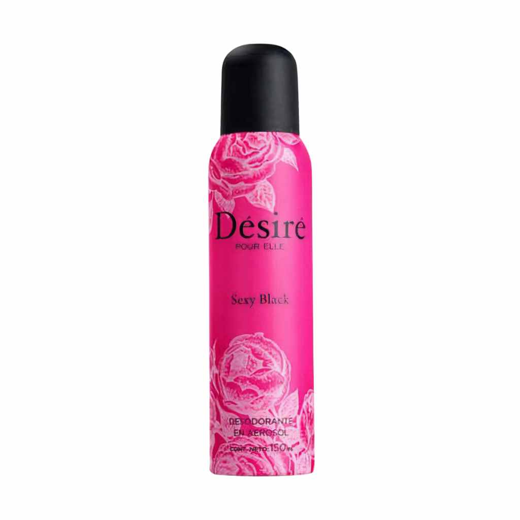 Desiré Desodorante Sexy Black 150 Ml