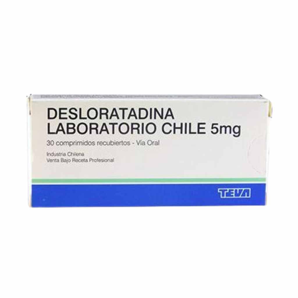 Desloratadina Chile 5 Mg x 30 Comp