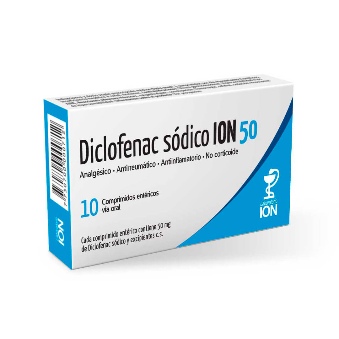Diclofenac ION 50 Mg x 10 Comp.
