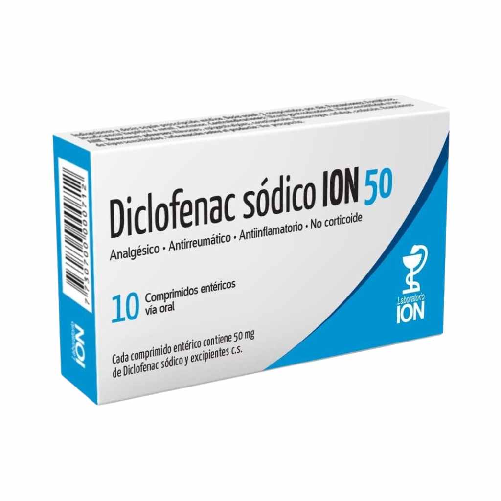 Diclofenac Ion 50 Mg x 10 Comp