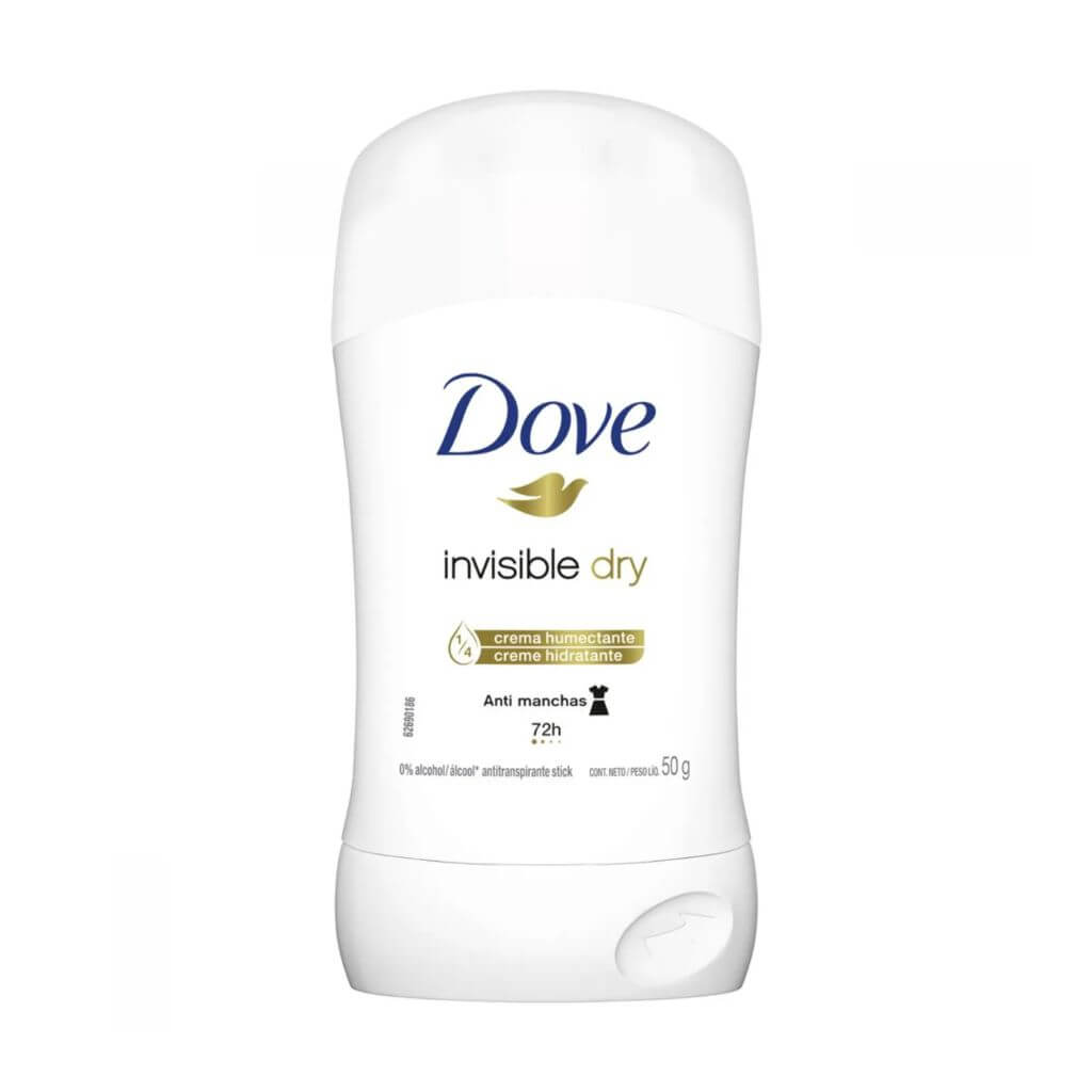 Dove Desodorante Barra Invisible Dry 50 Gr