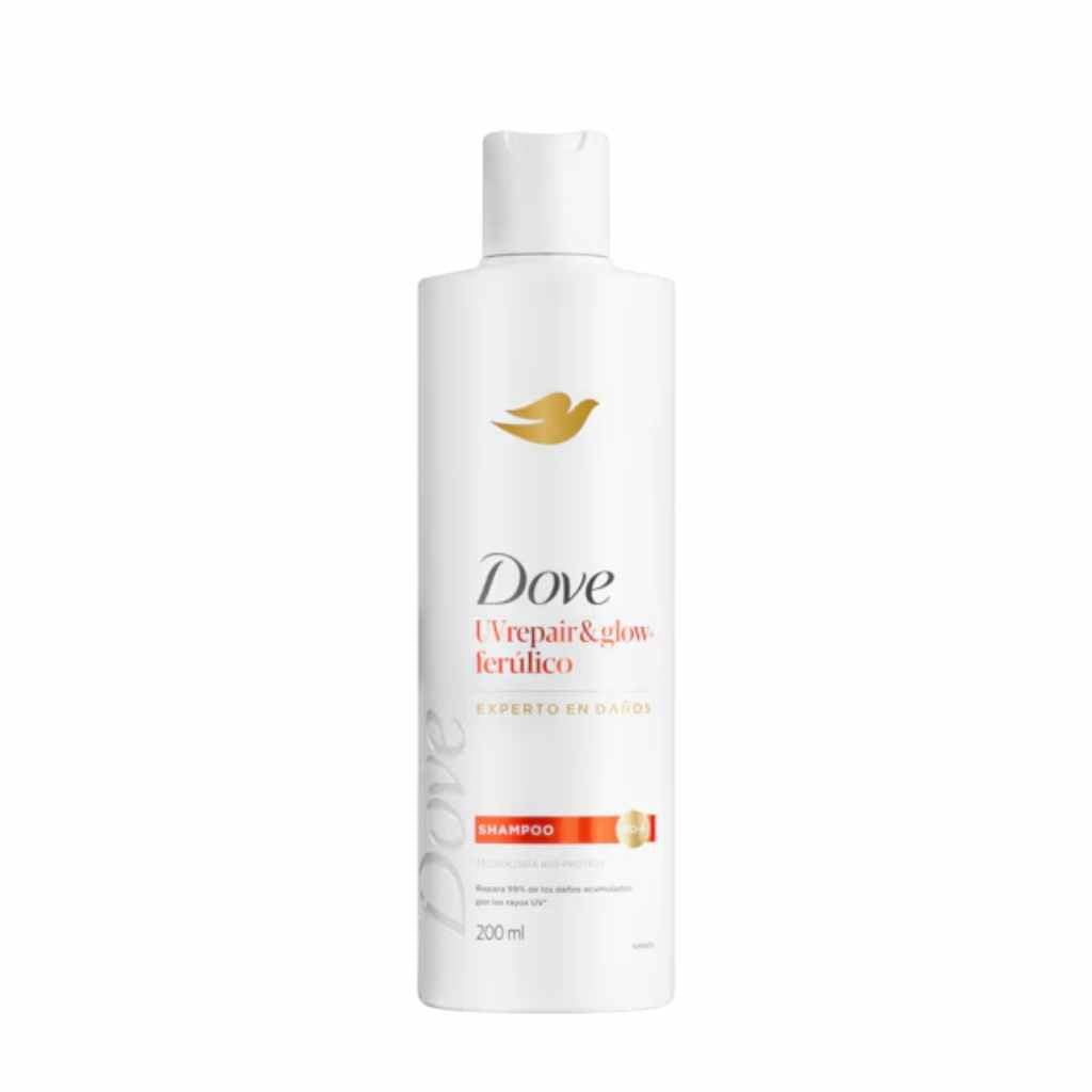 Dove Shampoo Uv Repair & Glow-Ferúlico 200 Ml