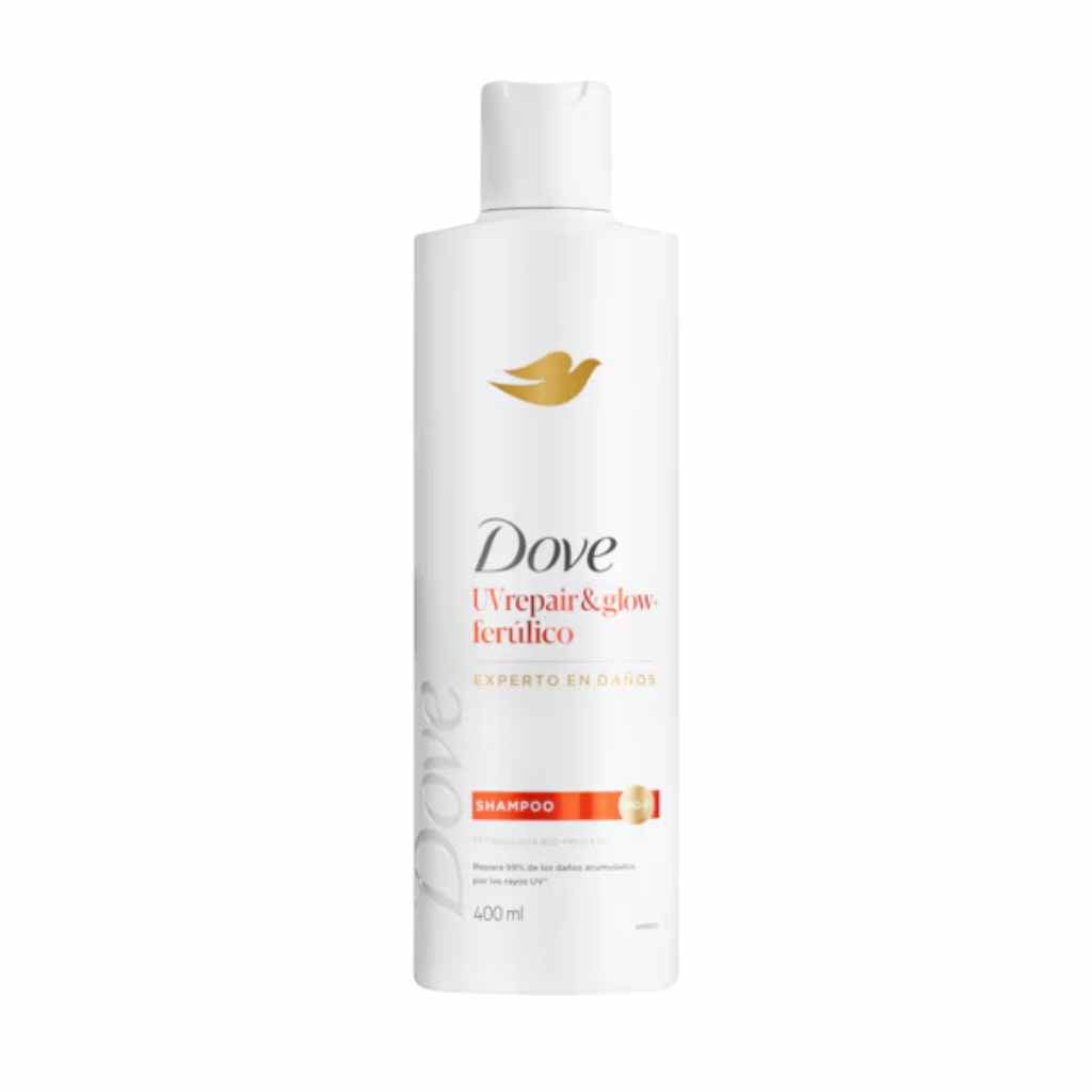 Dove Shampoo Uv Repair & Glow-Ferúlico 400 Ml