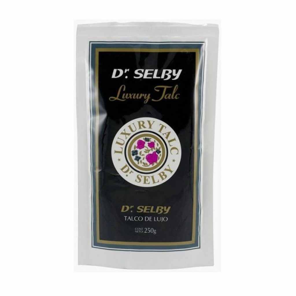 Dr Selby Luxury Talc Talco Bolsa Negra 250 Gr