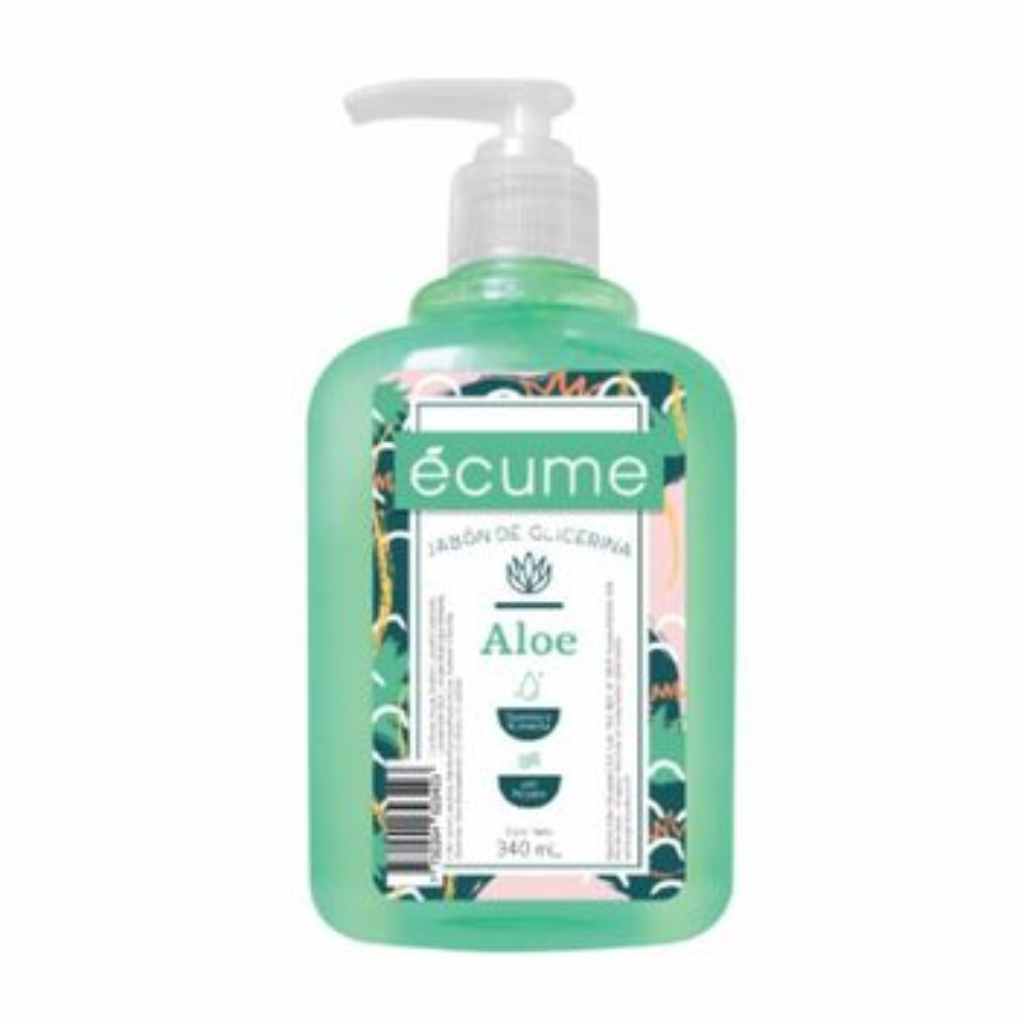 Écume Jabón Líquido Con Válvula Aloe 340 Ml