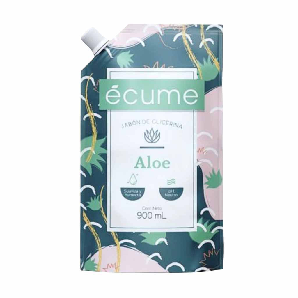 Écume Jabón Líquido Repuesto Doy Pack Aloe 900 Ml