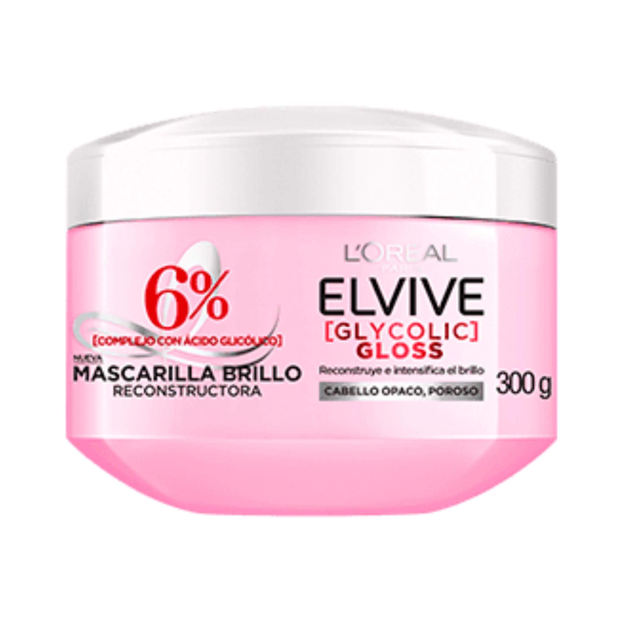 Elvive Gloss Mascarilla Brillo 300 Gr