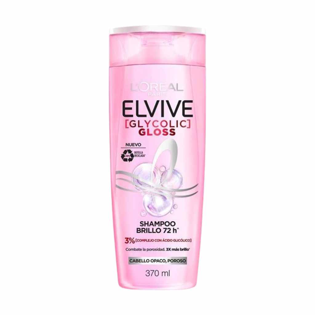 Elvive Shampoo Glycolic Gloss 370 Ml