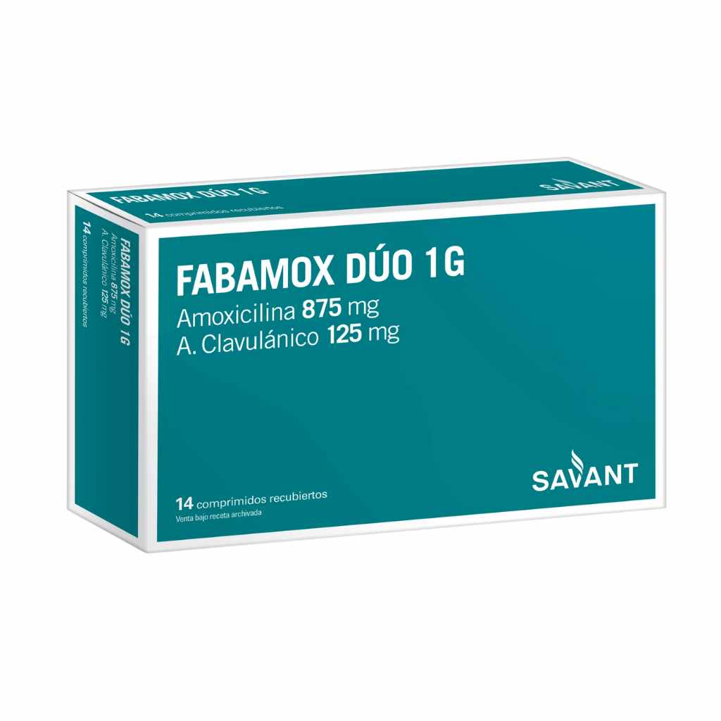Fabamox Dúo 1 Gr x 14 Comp