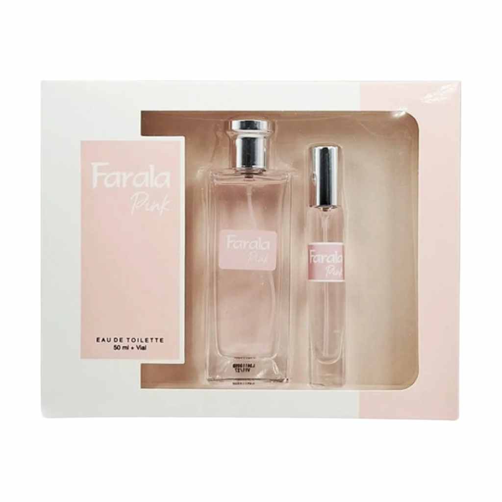 Farala Pink Pack Perfume Edt 50 Ml + Vial