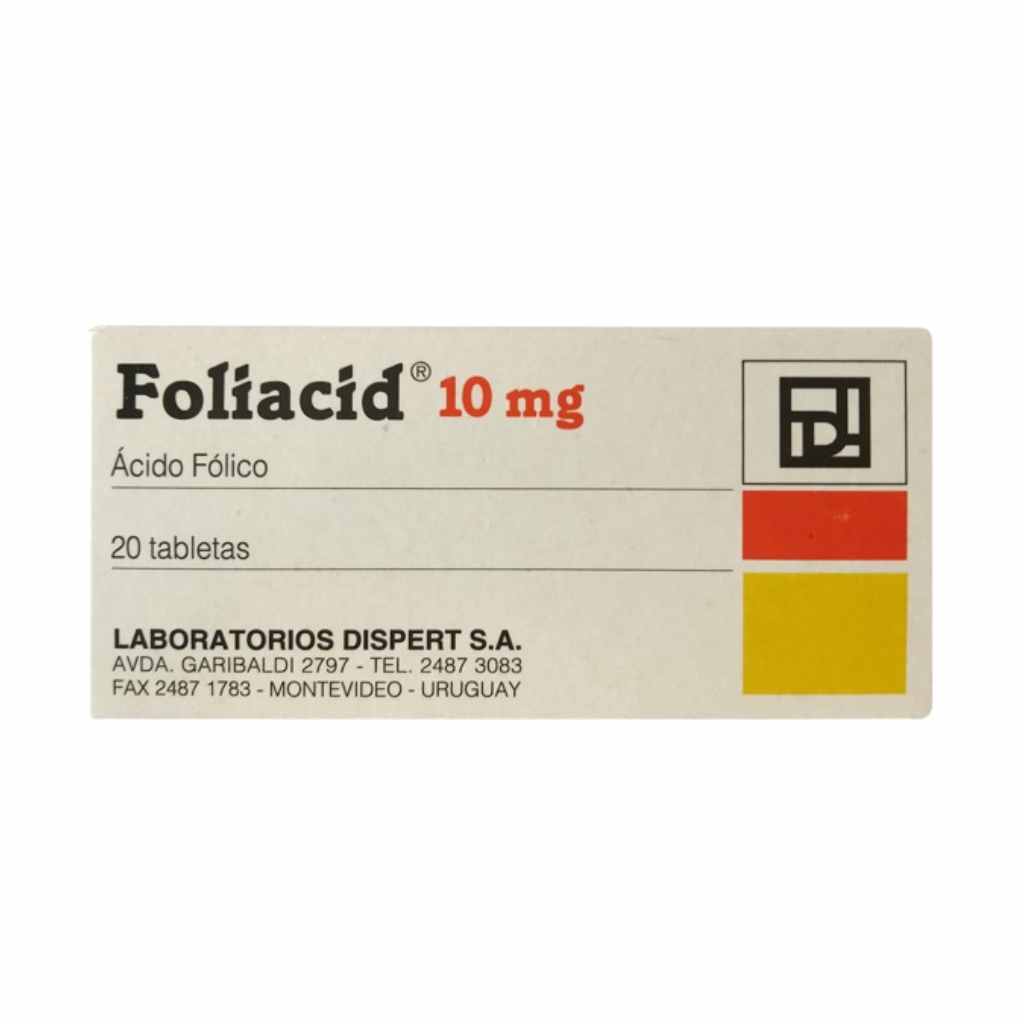 Folliacid 10 Mg x 20 Comp