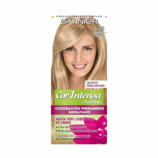 Garnier Cor Intensa 9.13 Rubio Muy Claro Cenizo Dorado