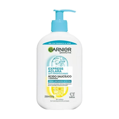 Garnier Express Aclara Ácido Salicílico Crema 250 Ml