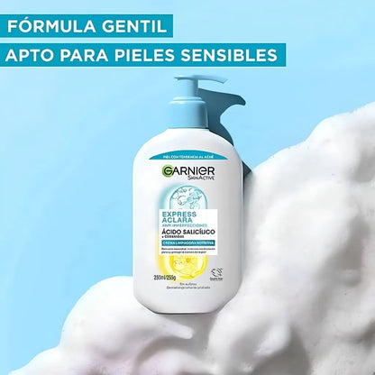 Garnier Express Aclara Ácido Salicílico Crema 250 Ml