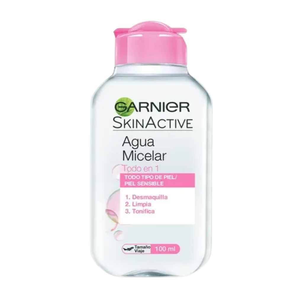 Garnier Skin Active Agua Micelar Todo En 1 | 100 Ml
