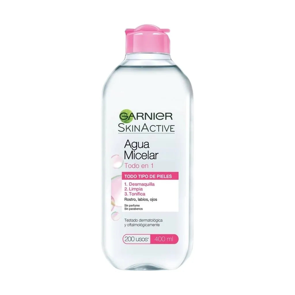 Garnier Skin Active Agua Micelar Todo En 1 | 400 Ml