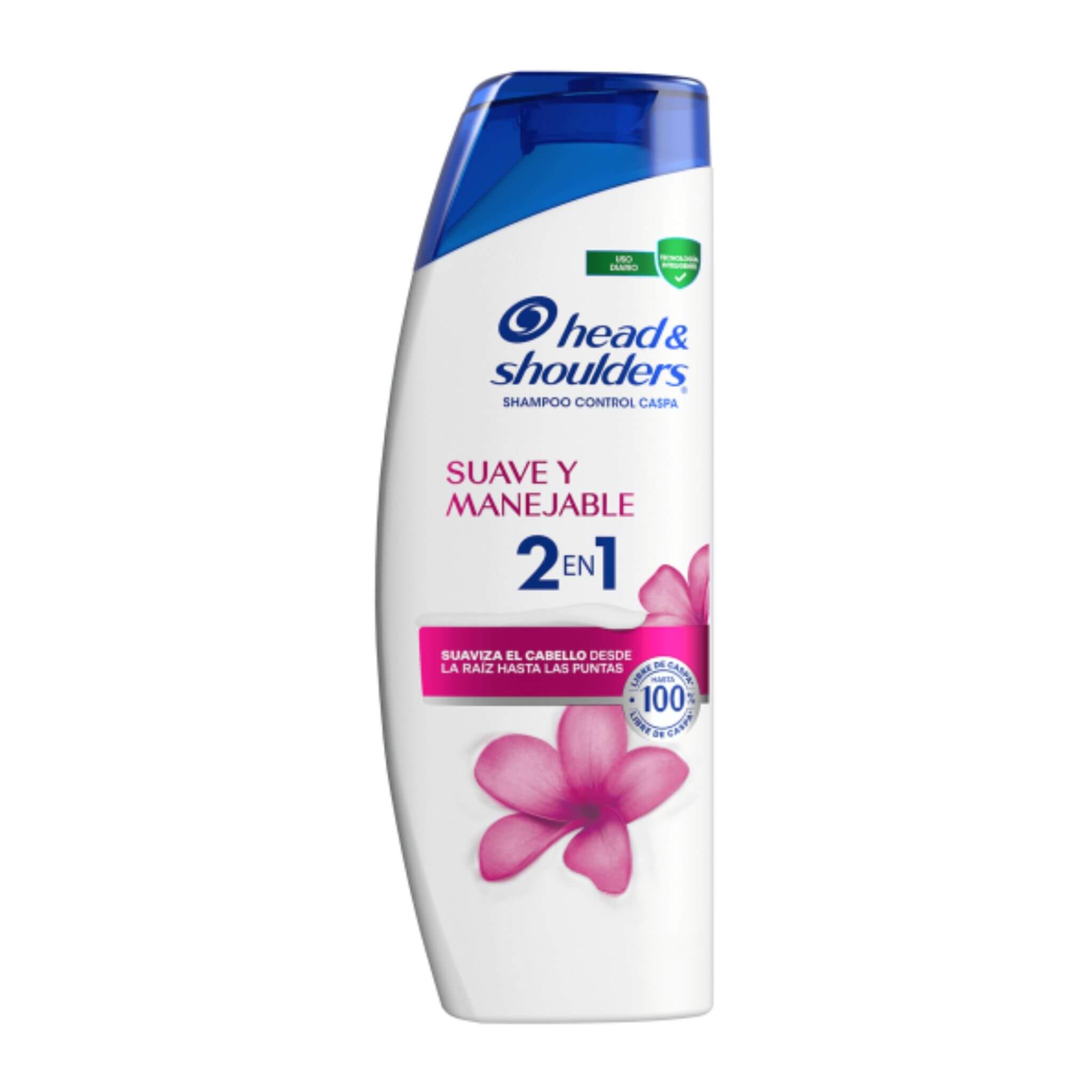 Head & Shoulders Shampoo 2 En 1 Suave Y Manejable 180 Ml