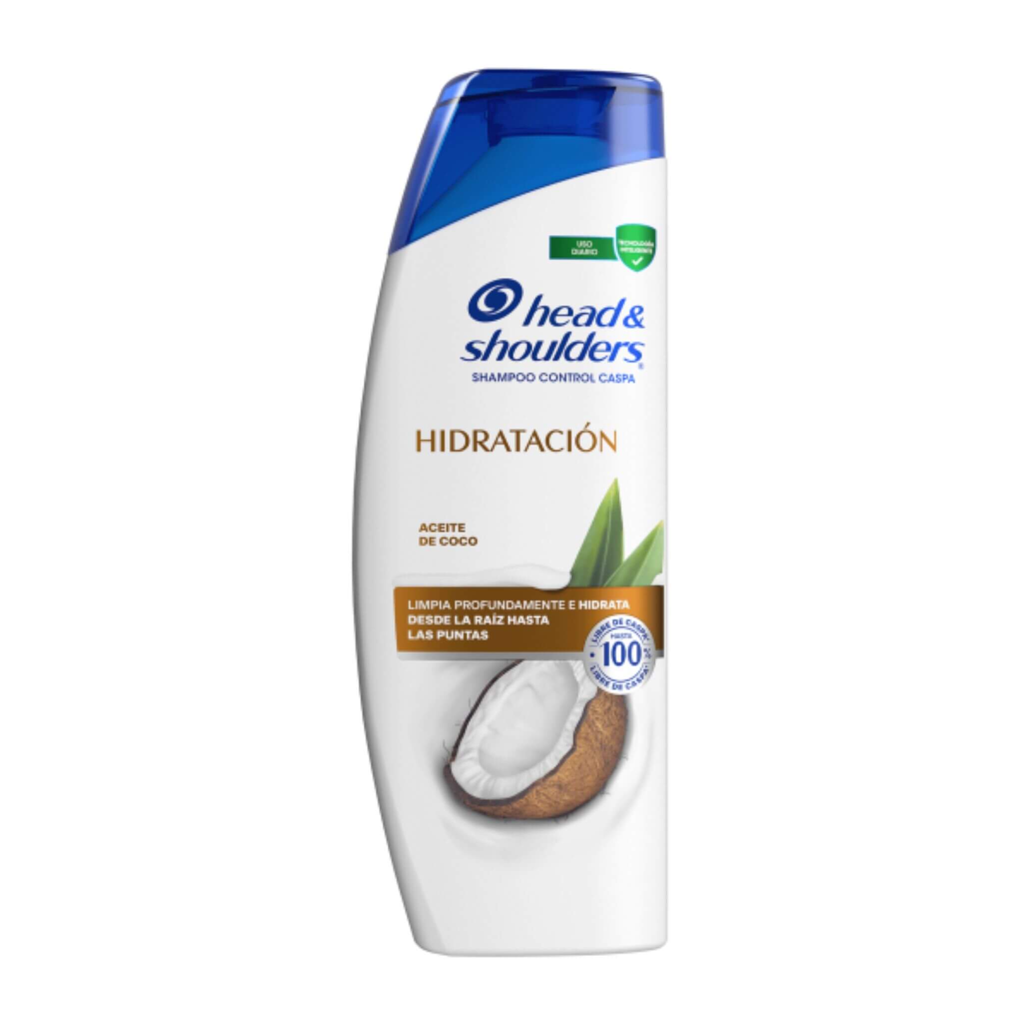Head & Shoulders Shampoo Hidratación Aceite De Coco 180 Ml